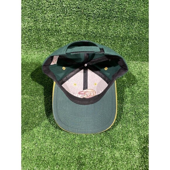 Vintage Sams Cap Mexico Spell Out Hawk Adjustable Wool Blend Bird Baseball Hat - Picture 6 of 7